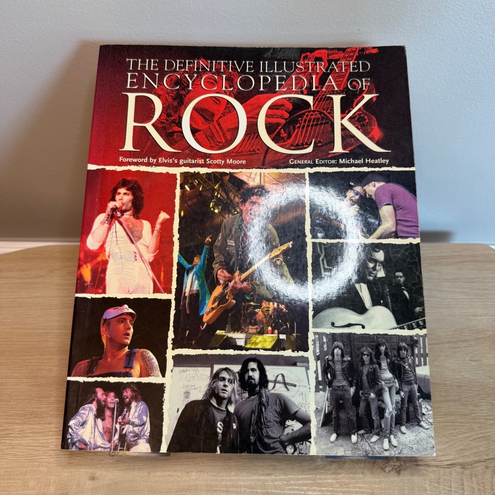 The Definitive Illustrated Encyclopedia of Rock Michael Heatley 2006 Paperback